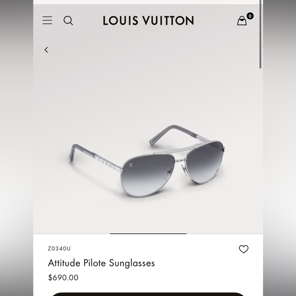 Authentic Men’s Louis Vuitton Sunglasses